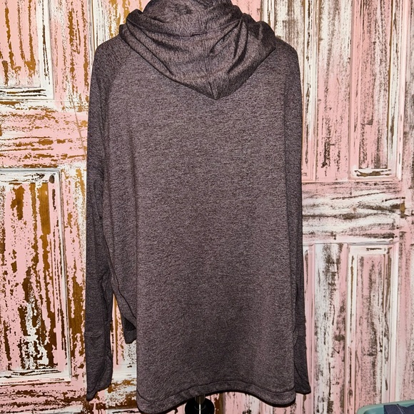 Athleta Burgundy/brown Pullover Hoodie - Picture 5 of 7